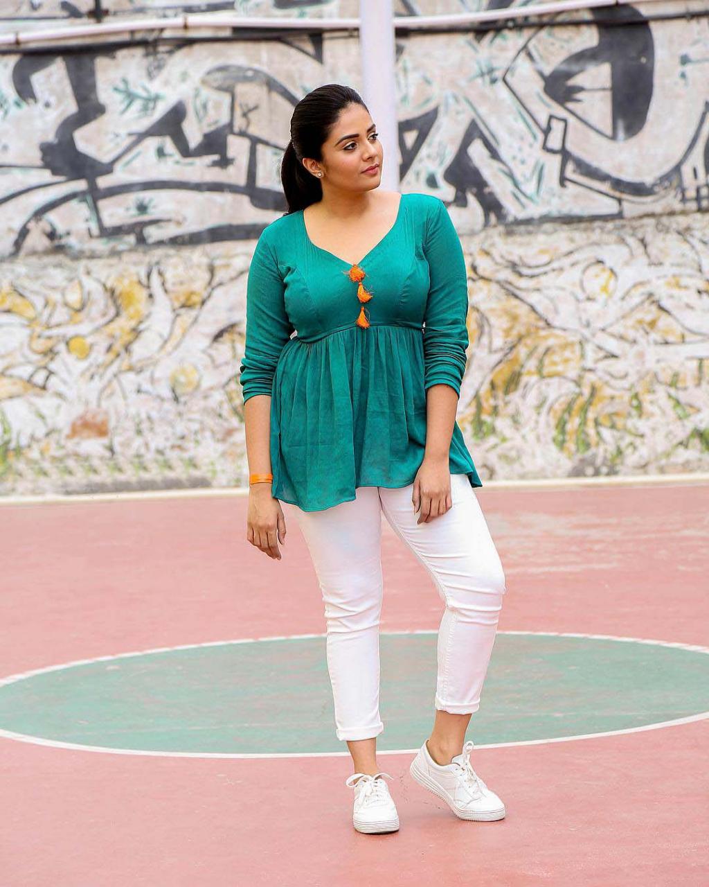 Actress Sreemukhi Photoshoot Gallery